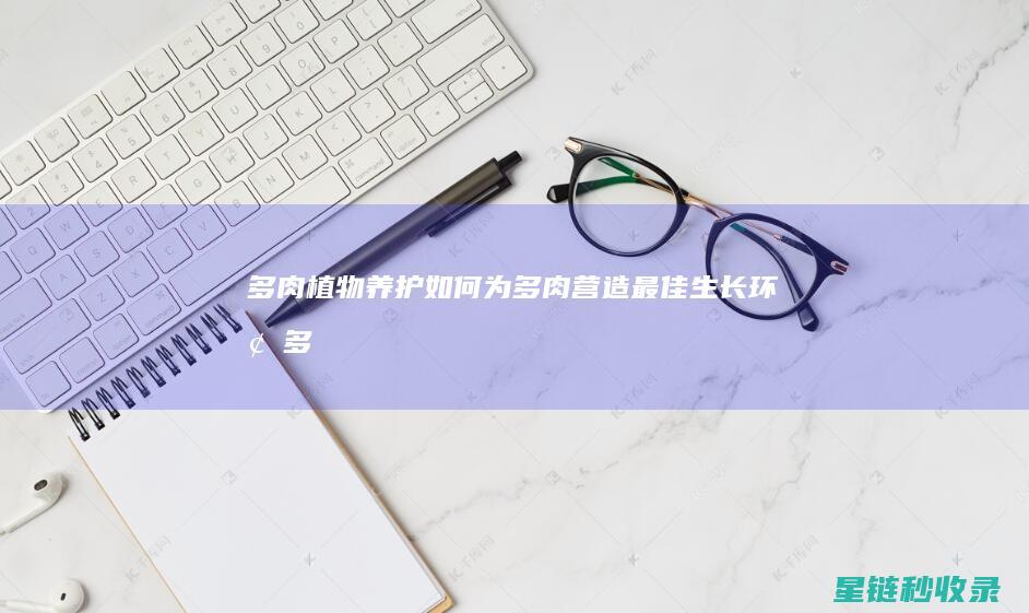 多肉植物养护：如何为多肉营造最佳生长环境 (多肉植物养护方法)